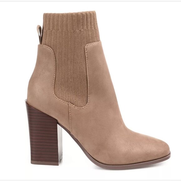 JOURNEE COLLECTION Adalia Knit Bootie 10  new - Picture 2 of 15
